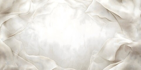 Obraz premium Elegant White Silk Fabric Background with Flowing Textures, Perfect for Minimalist Design, Wedding Invitations, Luxury Branding, and Soft Aesthetic Projects