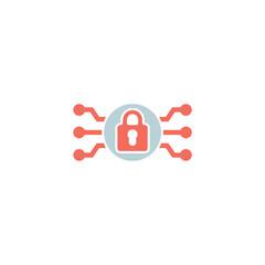 Icon a CYBERSECUTITY, isolated against a clean background.
