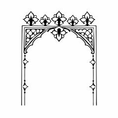 wrought iron gate