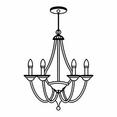 chandelier illustration
