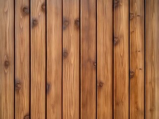Fototapeta premium Wooden planks creating a rustic and natural wall decoration