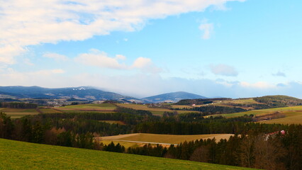 Wiesen, Felder und Wälder, Buckligen Welt, Niederösterreich