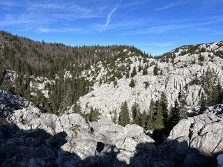 Strict reserve of rocky limestone peaks Hajducki and Rozanski kukovi - Northern Velebit National Park, Croatia (Strogi rezervat Hajdučki i Rožanski kukovi - Nacionalni park Sjeverni Velebit, Hrvatska)