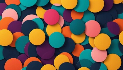 background with circles