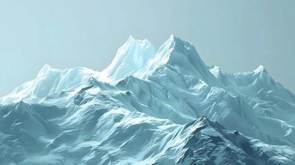Obraz premium Majestic Snow Capped Mountain Peaks in Dramatic Alpine Landscape with Adventurous Hiker and Durable Action