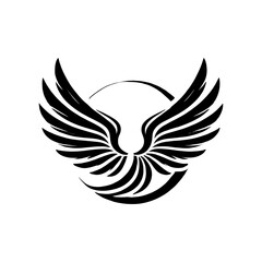 Fototapeta premium wings logo