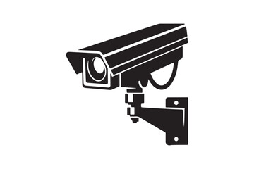 CCTV Security  Surveillance Camera Icon Vector 