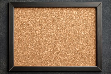 Fototapeta premium Vacant Cork Board. Ideal Background for Notes and Messages in an Office Setting
