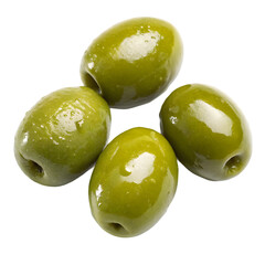 Obraz premium sweet olives fruits on transparent background