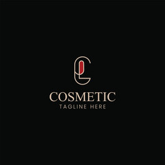 Elegant Cosmetic Logo Design 