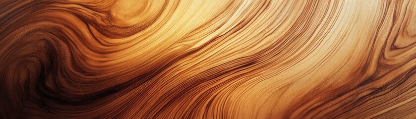 Naklejka premium Swirling Teak Wood Patterns