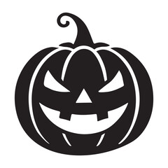 Halloween Pumpkin Silhouette for Decorations