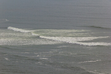 Waves at beach, Miraflores District - Lima, Peru