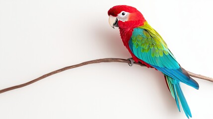 Obraz premium A majestic cat with piercing eyes and sleek fur, posing confidently against a white background, A cute baby hamster, animals friendly