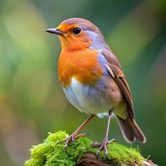 Fototapeta premium European-robin