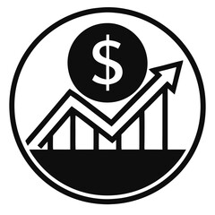 Business profit  icon illustration