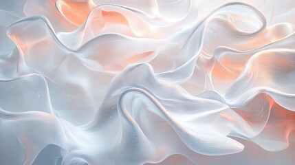 Obraz premium dynamic composition of layered translucent splashes in varying sizes arranged randomly on bold background