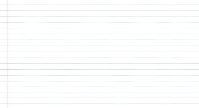 white lined paper with a blank, minimalistic design for writing or note-taking purposes
