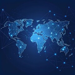 Fototapeta premium world map