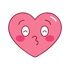 heart emoji heart emoji vector illustration - simple illustration of heart emoji, perfect for logos heart emoji