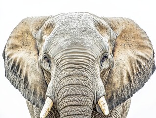 close-up of an elephant