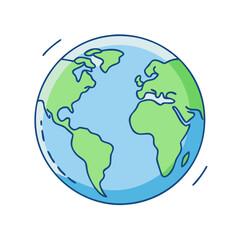 globe vector icon, globe vector illustration - simple illustration of globe, perfect for logos globe