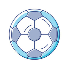 Fototapeta premium soccer ball vector icon, soccer ball vector illustration - simple illustration of soccer ball, perfect for logos soccer ball