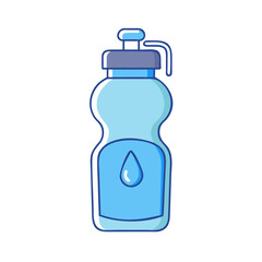 water bottle vector icon, water bottle vector illustration - simple illustration of water bottle, perfect for logos water bottle