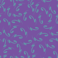 Beautiful little flower pattern on purple background. Sweet flower pattern is perfect for dress.
