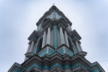 church tower with clock
