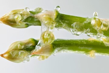 Fresh Asparagus Close-Up