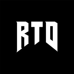 RTD letter logo design for technology company. RTD logo design black and white color combination. RTD logo, RTD vector, RTD design, RTD icon, RTD alphabet. RTD typography logo design.