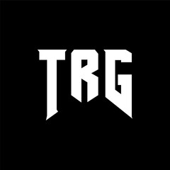 TRG letter logo design for technology company. TRG logo design black and white color combination. TRG logo, TRG vector, TRG design, TRG icon, TRG alphabet. TRG typography logo design.