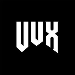 UUX letter logo design for technology company. UUX logo design black and white color combination. UUX logo, UUX vector, UUX design, UUX icon, UUX alphabet. UUX typography logo design.