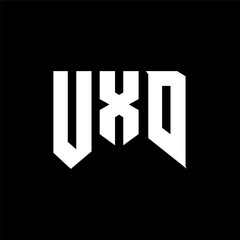 UXD letter logo design for technology company. UXD logo design black and white color combination. UXD logo, UXD vector, UXD design, UXD icon, UXD alphabet. UXD typography logo design.