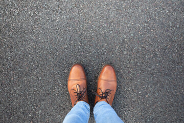 New start. Motivation. Beginning concept. Life directions. Making a big decision. Choice.