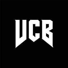 VCB letter logo design for technology company. VCB logo design black and white color combination. VCB logo, VCB vector, VCB design, VCB icon, VCB alphabet. VCB typography logo design.