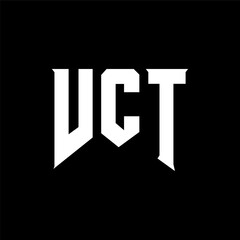 VCT letter logo design for technology company. VCT logo design black and white color combination. VCT logo, VCT vector, VCT design, VCT icon, VCT alphabet. VCT typography logo design.