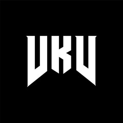 VKV letter logo design for technology company. VKV logo design black and white color combination. VKV logo, VKV vector, VKV design, VKV icon, VKV alphabet. VKV typography logo design.