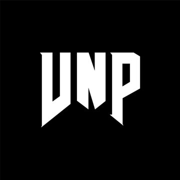 VNP letter logo design for technology company. VNP logo design black and white color combination. VNP logo, VNP vector, VNP design, VNP icon, VNP alphabet. VNP typography logo design.