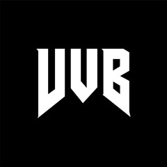 VVB letter logo design for technology company. VVB logo design black and white color combination. VVB logo, VVB vector, VVB design, VVB icon, VVB alphabet. VVB typography logo design.