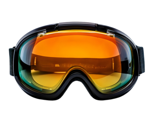 ski goggles isolated on transparent background