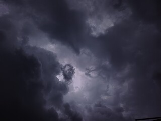 storm clouds timelapse