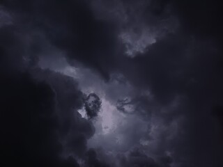 storm clouds timelapse