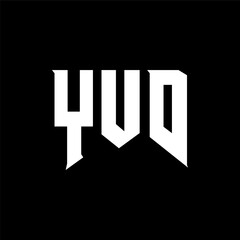 YUD letter logo design for technology company. YUD logo design black and white color combination. YUD logo, YUD vector, YUD design, YUD icon, YUD alphabet. YUD typography logo design.