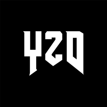 YZD letter logo design for technology company. YZD logo design black and white color combination. YZD logo, YZD vector, YZD design, YZD icon, YZD alphabet. YZD typography logo design.