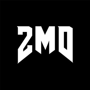 ZMD letter logo design for technology company. ZMD logo design black and white color combination. ZMD logo, ZMD vector, ZMD design, ZMD icon, ZMD alphabet. ZMD typography logo design.