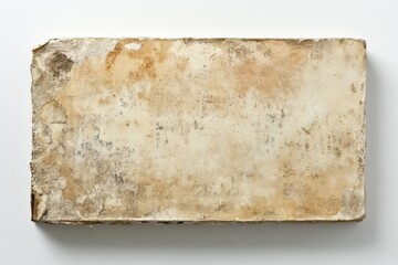 an aged rectangular paper with distressed texture
