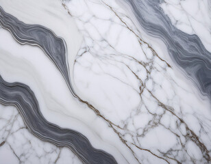 Obraz premium A serene and smooth background of white marble texture showcasing luxury and elegance in simplicity.
