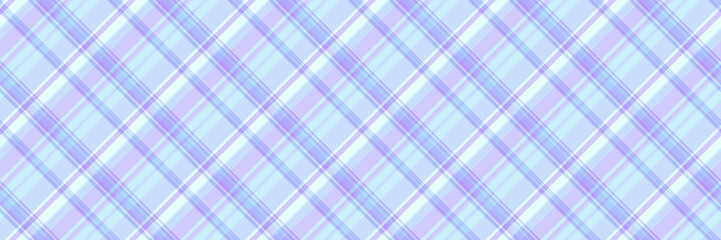 Infinity texture check background, cotton vector plaid fabric. Group pattern textile tartan seamless in light and indigo colors.